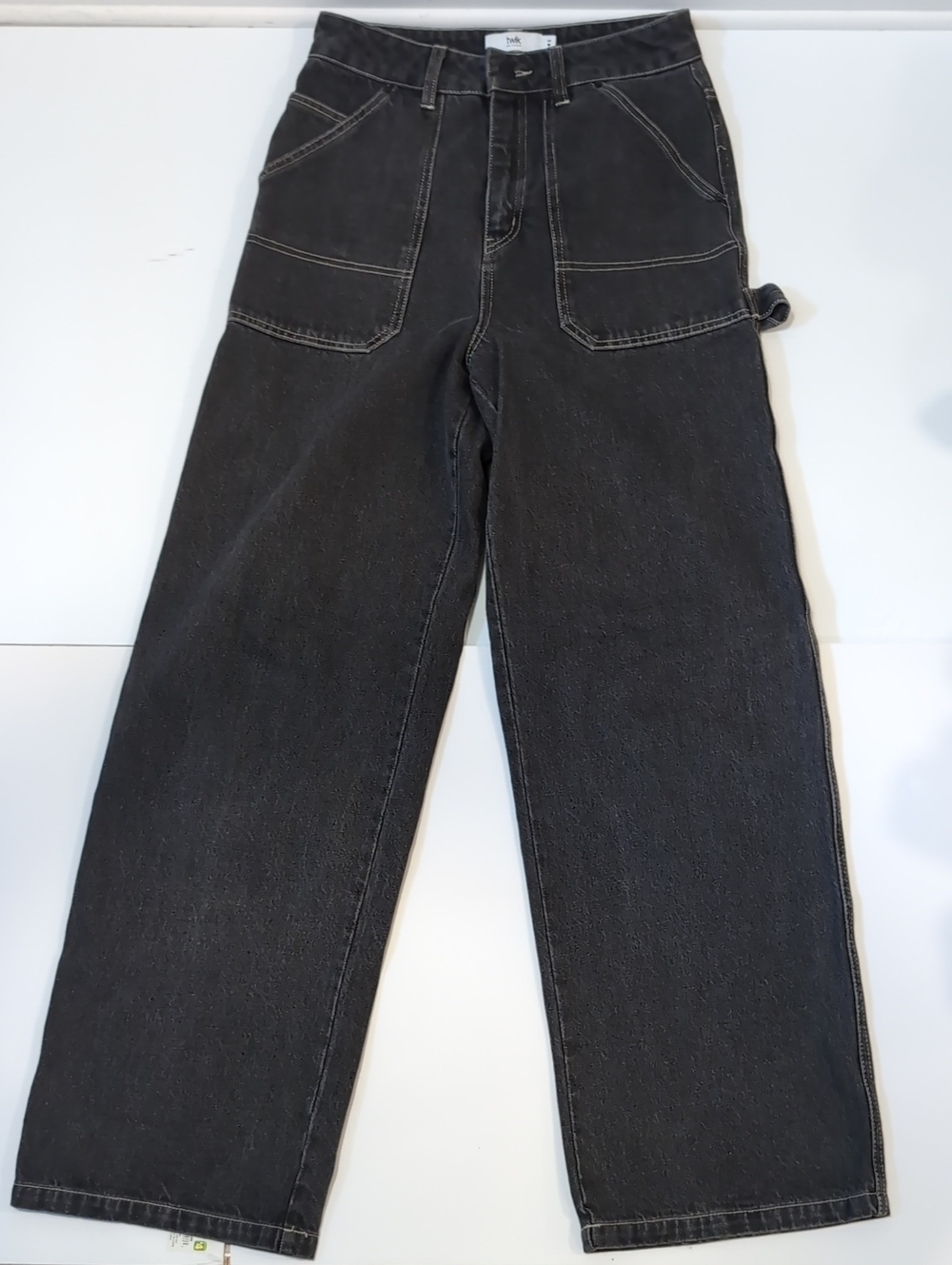 Simons Twik Black Wash Carpenter Jeans Size 29 Freestyle Fit Streetwear